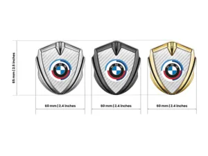 BMW Emblema Metallico Badge Stile High-End Disegno Drift